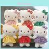 Adorable Plush Cat Keychain Cute Kitty Doll Fluffy Purse Charm 12cm Soft Fabric