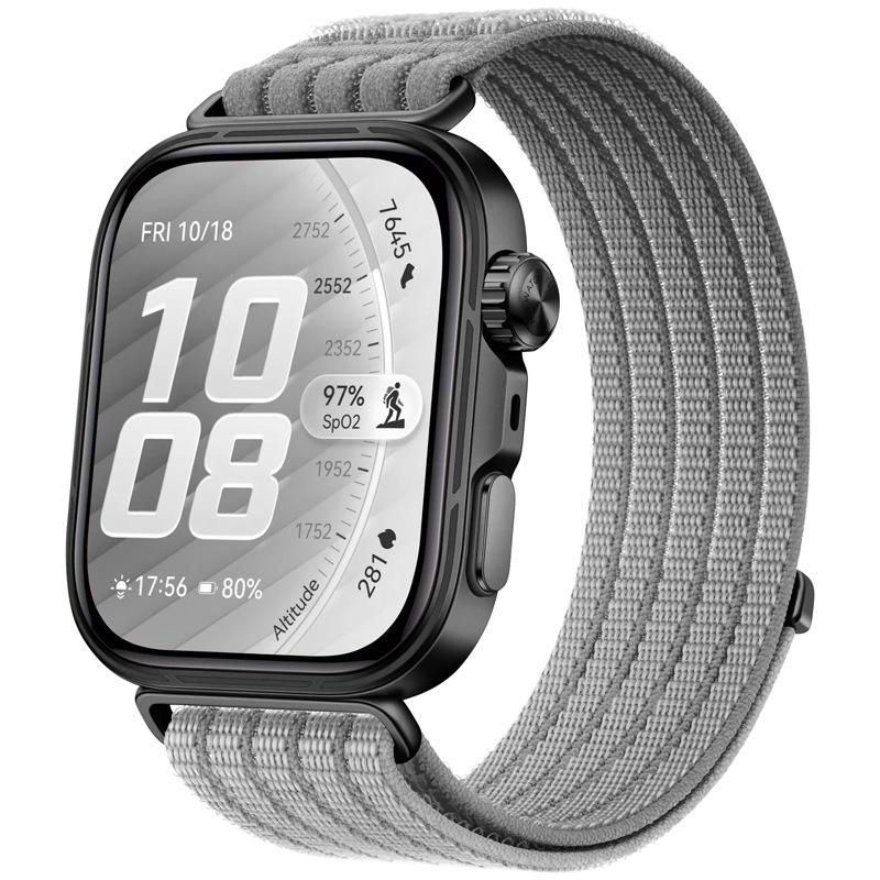 Pulseira de Laço Trançado de Nylon Para Huawei Watch Fit 5/Fit5 Pro Esportiva Confortável Respirável Pulseira de Pulso Para HUAWEI Fit 4Pro 4 3 Pulseira de Tecido