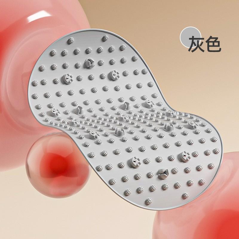 Foot Reflexology Massage Mat Slow Running Daily Care High-Elastic Silicone Soft Rubber With Acupressure Nubs