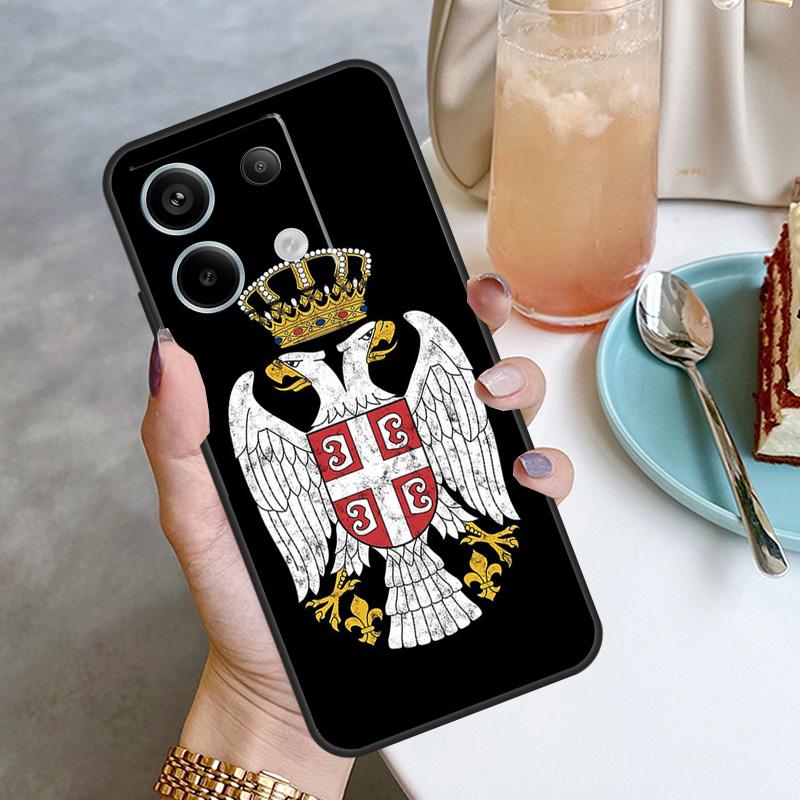 

Flag of Serbia Serbian Case For Xiaomi Redmi Note 11 9 10 12 13 Pro Plus 9S 10S 11S 12S Redmi 12 10C 9C 13C Cover Redmi Note 13ProPlus