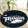 Personalized Leeds Rhinos Round Chair Office Rug - Perfect for Mat, Office Chair & More - Ideal Gift for Birthdays and Holidays