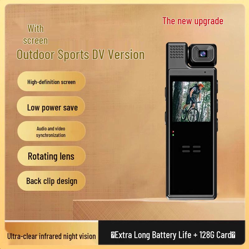 All-in-One Body Camera: Law Enforcement Recorder with Voice, Camera, and Remote Monitoring.