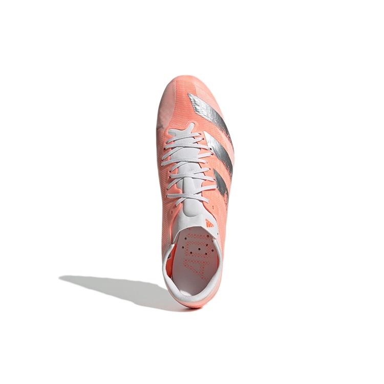 Adidas Adizero Prime Sprint Spikes Low top Running Shoes Men's Pink Silver EE4586