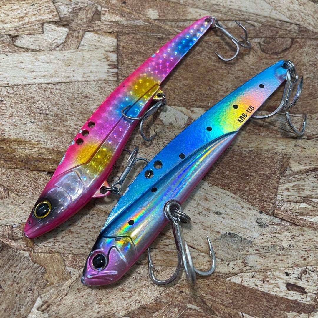 Used Vibration lure sea bass lure 2 piece set