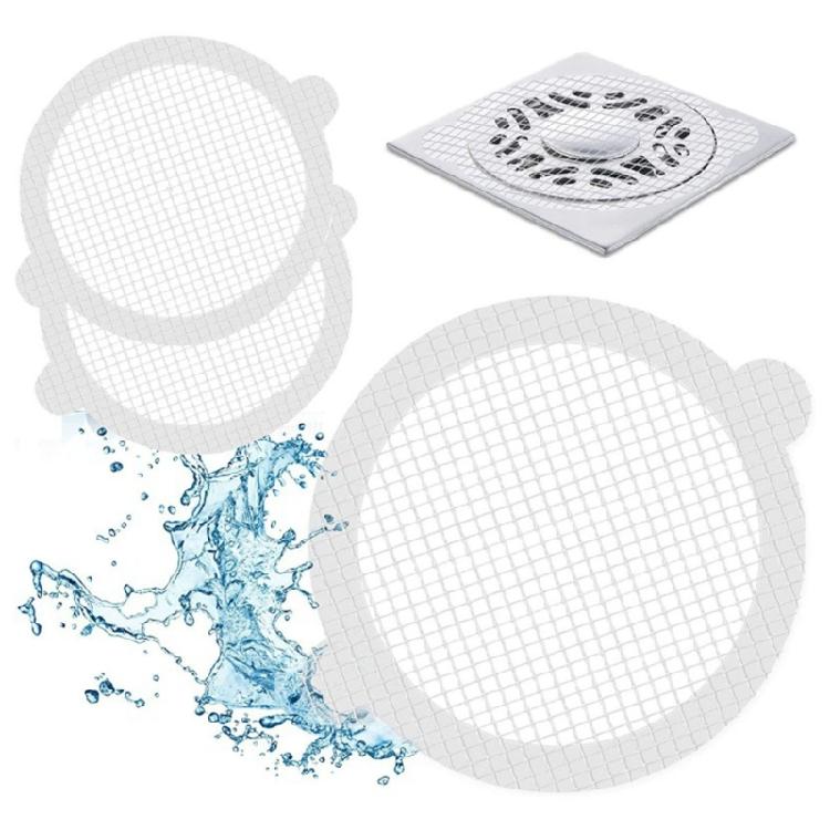 10pcs Anti-blocking Filter Disposables Hair Catcher Floor Drain Stopper Kitchen