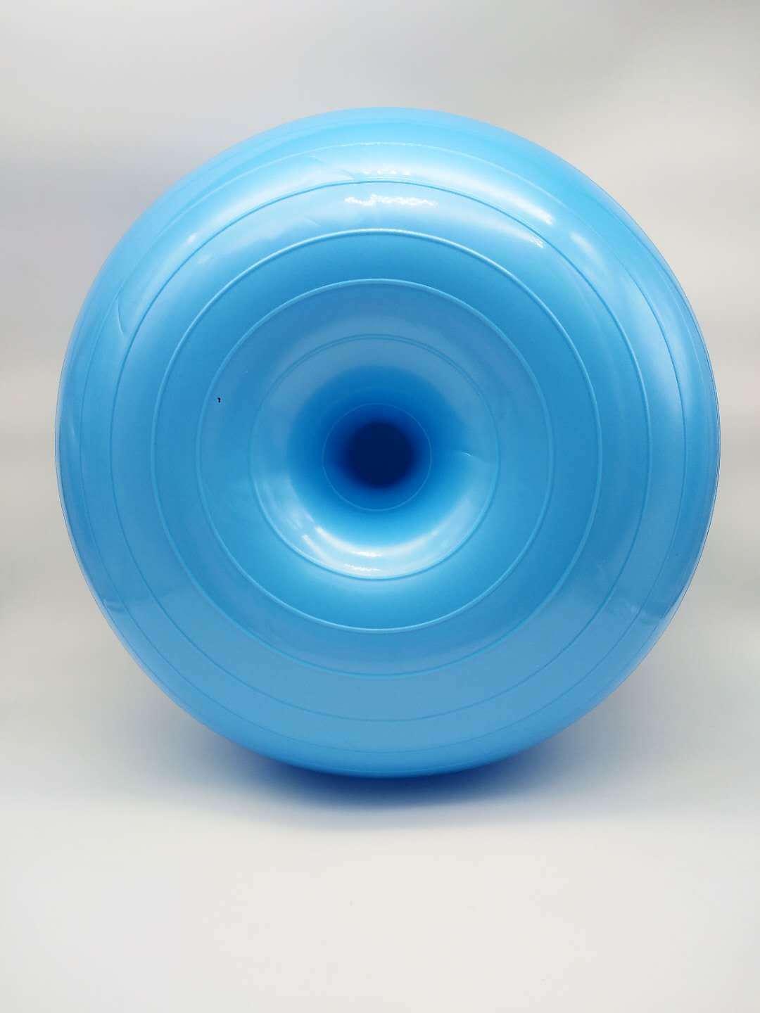 

Новый утолщенный большой мяч-пончик для йоги 55 см для домашнего фитнеса