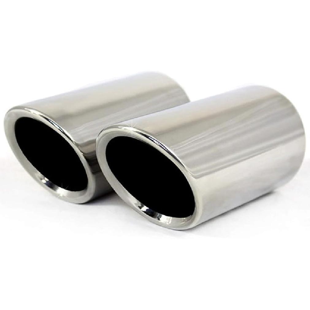 Dsycar Exhaust Tips Pair Compatible With VW Volkswagen JETTA 2009-2018/ SAGITAR 2011-2015 / POLO 2012-2014 / GOLF 7 2013-2015 / Compatible With BMW