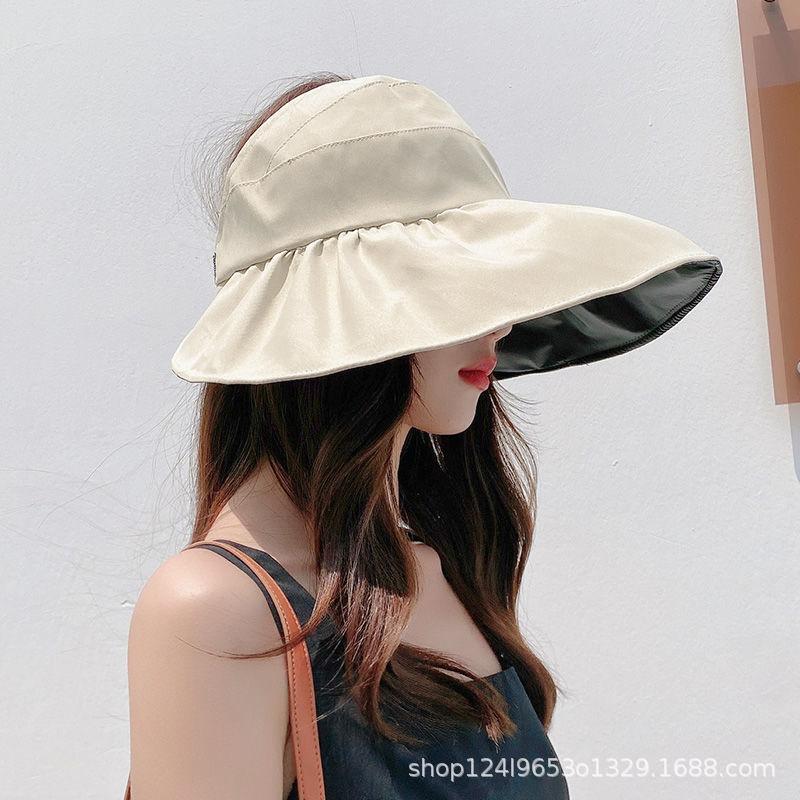 

Fisherman s hat children s new sun hat summer empty top hat UV protection sun protection hat Adjustable хакі