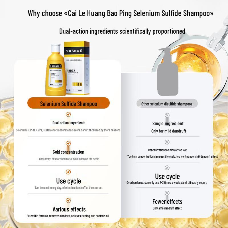 Cai Le Selenium Disulfide Anti-Dandruff Shampoo