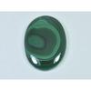 105Cts. Natural Green Malachite Oval Shape Cabochon Loose Gemstone 31X44X4MM D-344