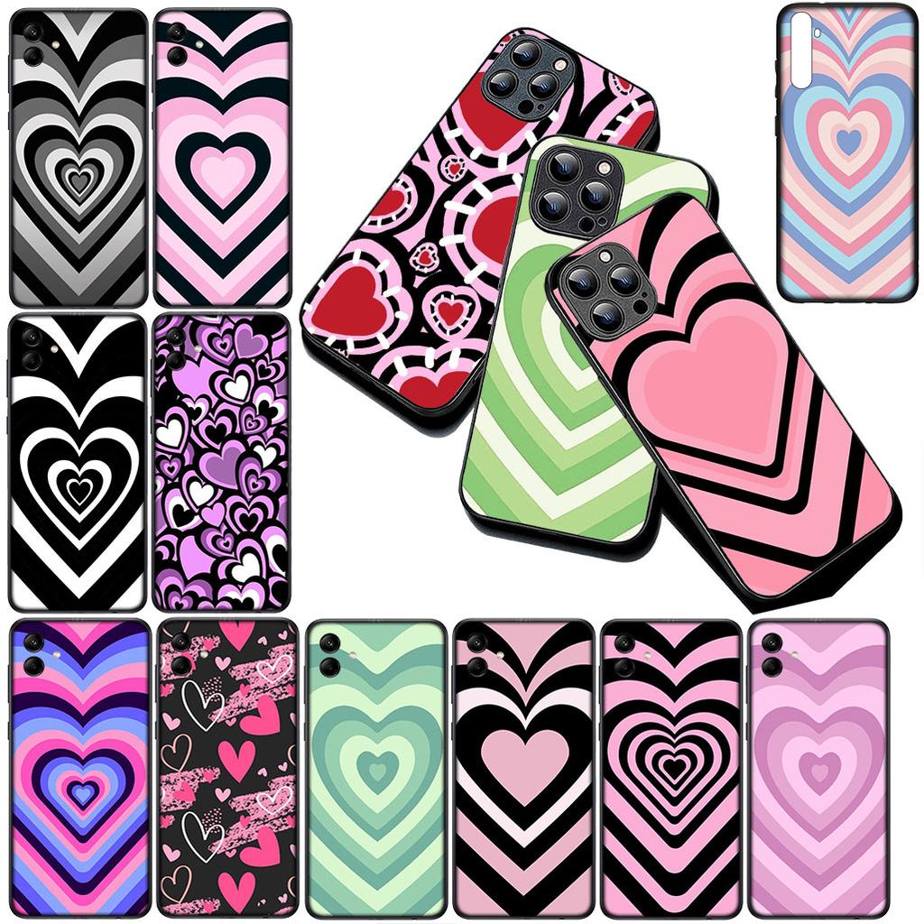 Casing for Apple iPhone 17 Pro XS Max Air 6 7 8 Plus 5 + SE 2022 SE2 16E Phone Cover Protective Case Star Dark Red Heart Love