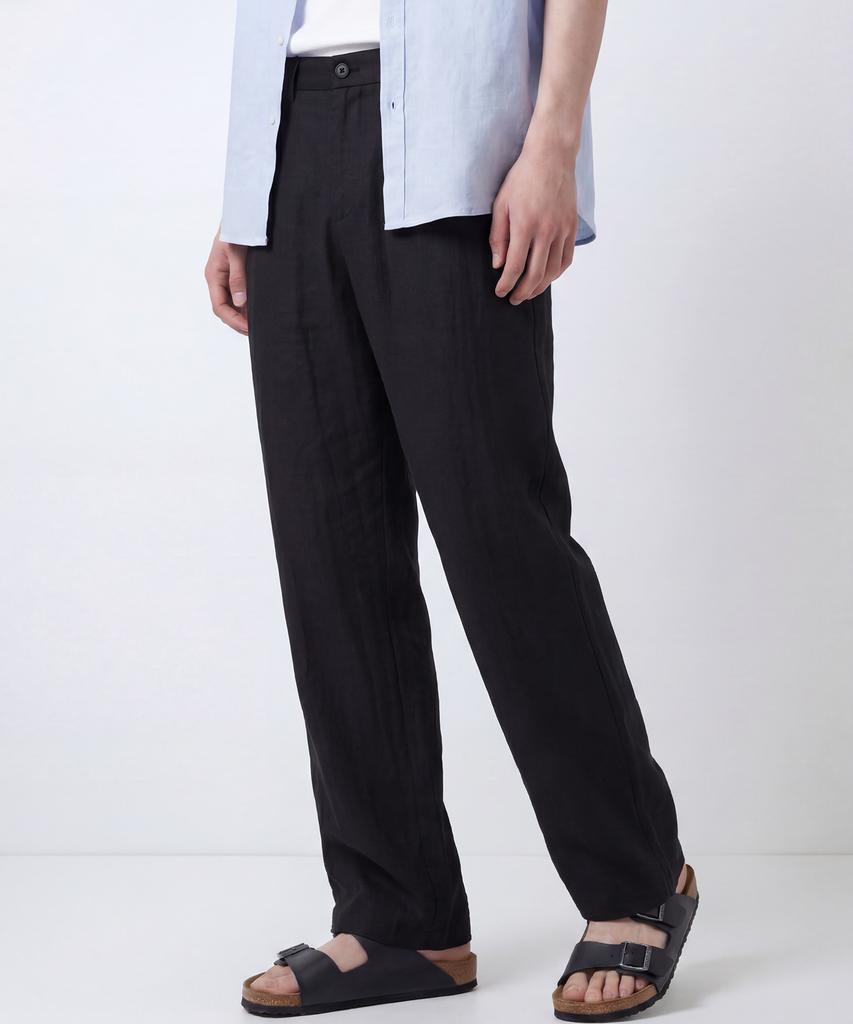LXT Lyocell Cotton Linen Side Pintuck Pants