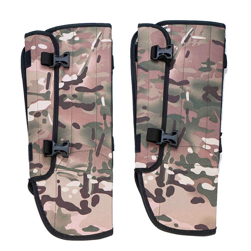 Y20A 1 Pair Leg Gaiters Outdoor Leg Gaiters Hiking Snow Boot Gaiters Waterproof Boots Cover Legging Gaiters For Men & Women чёрный