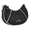New FILA Fabric Crossbody Bag, Shoulder Bag Women's Jet Black F13W421164FBK