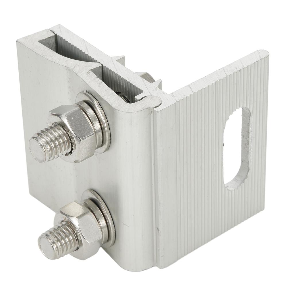 1pc PVSolar Panel Bracket Roof Standing Seam Clamp Aluminum Alloy Photovoltaic Panel Mounting Fixing Clamps Solar Power Parts