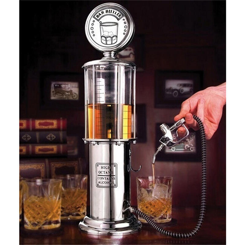 Pretty Tage Fill 'Er Up Gas Pump Bar Drinking Alcohol Liquor Dispenser