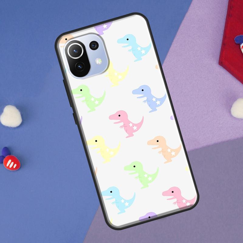 Cute Dinosaur Baby Cover For Xiaomi 14T Pro 11T 12T 13T 13 14 Ultra POCO X7 Pro X3 X5 F3 F5 F6 M6 X6 Pro Case
