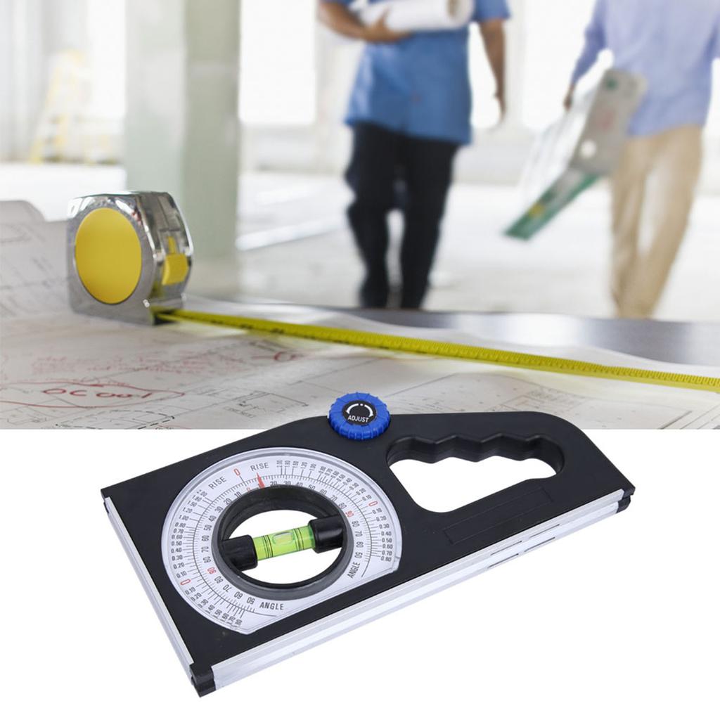 Nível de Bolha Multifuncional ABS Engenharia Inclinômetro Escala de Medição de Ângulo Ferramenta(com Magnetismo)