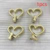 Handbag Purse Closure Toggle Latch Buckles Diy Bag Hardware Bag Accessories Double Heart Clasp Buckles Twist Locks For Handbag