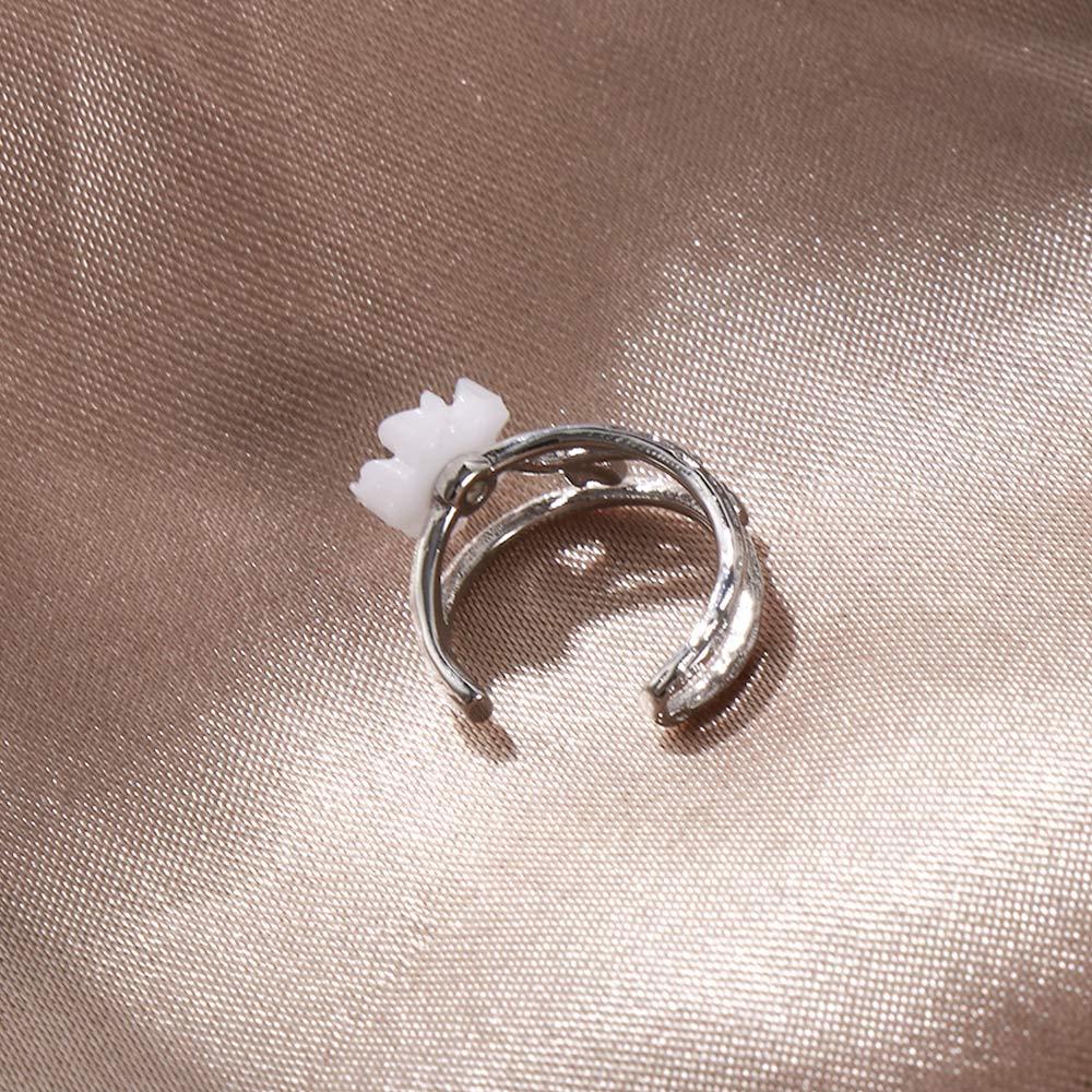 Sweet No Piercing Ear Bone Clip Snow Sakura Ladies Ear Cuff Korean Earrings for Women Flower Ear Clips Cartilage Clip Earrings