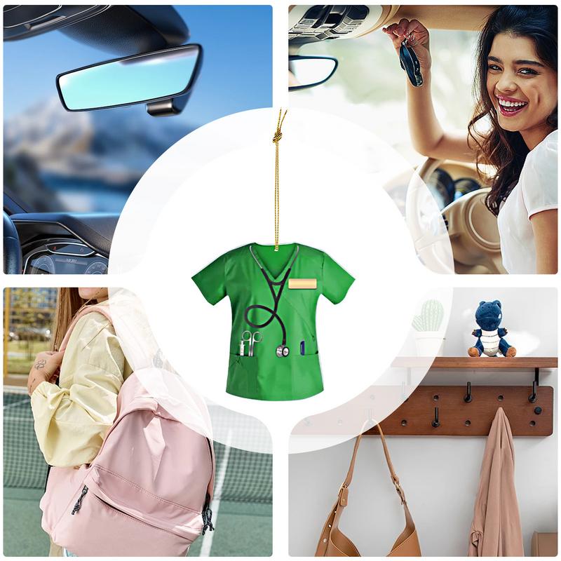 Samochodowy Wisiorek Lusterka Wstecznego Auto Lusterko Wsteczne Ozdoba Wisiorek Wyraźny Nadruk Dekoracja Wnętrza Pojazdu Na Plecak Breloczki