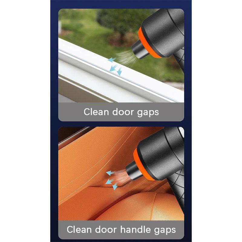 Kompakter Akku-Staubsauger 1 Set Multifunktionaler Staubsauger Autostaubsauger Handstaubsauger