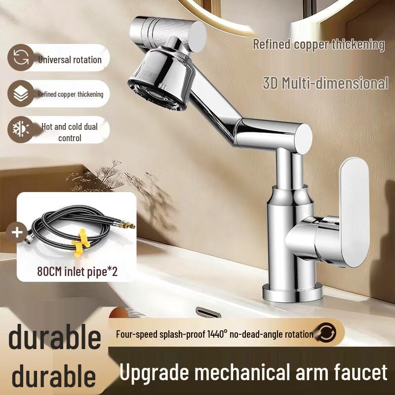 BOONEN Foldable Lucky Cat Basin Faucet