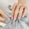 European & American Christmas Press-On False Nails Set