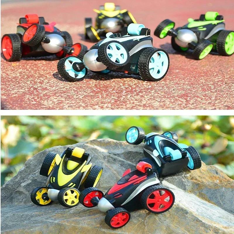 Non-Toxic Stunt Rc Car Electric Universal Rolling Toy Drift Tumbling Dump Truck Wireless Remote Control Toys Off-Road Racing Car Toy