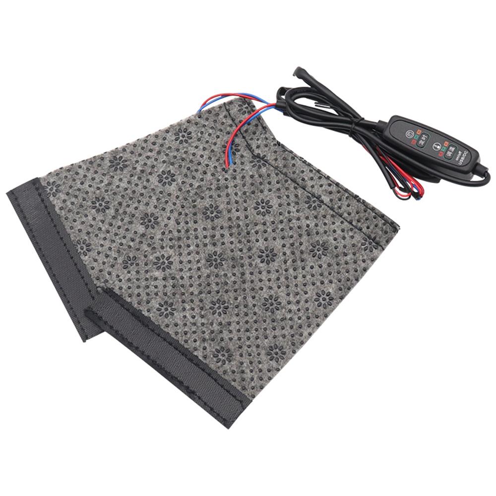 Heating Hand Grip Cover 9-15V With Three-Gear Temperature Control And Timer Switch