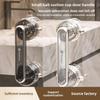 1PC Waterproof Suction Cup Door Handle No-drill Anti-slip Sliding Handle Bathroom Glass Door Removable Wardrobe Door Handle
