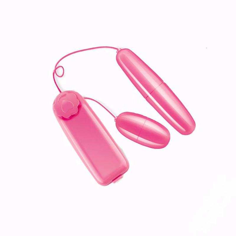 Adult Toys Sex Products Vibration dual Bullet Sex Toys Vibration dual Bullet G-Spot vibrators double jump eggs
