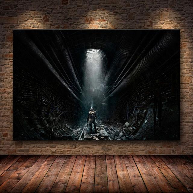 Metro Exodus Game Plakát Umění Malba na plátně Nástěnné umění Moderní obývací pokoj Domov Ložnice Bar Restaurace Dekorace Tisk Obraz