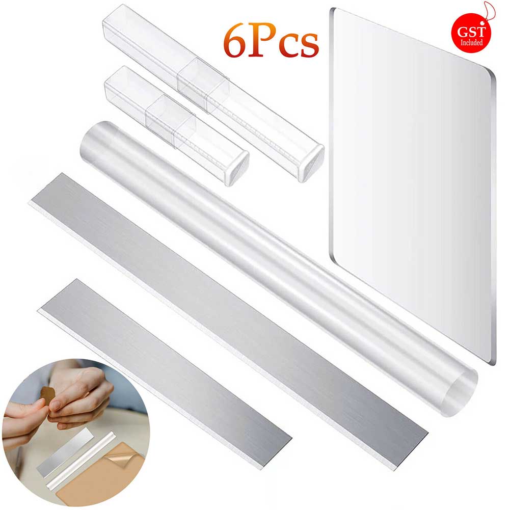 Flexible Polymer Clay Cutter Shaping Polymer Clay Craft 10cm Mud Scraper DIY Art Projects Rolling Clay Rolling Pin