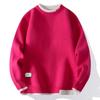 Autumn Winter Trendy Korean Style Loose Fit Knitted Sweater Men Casual Pullovers