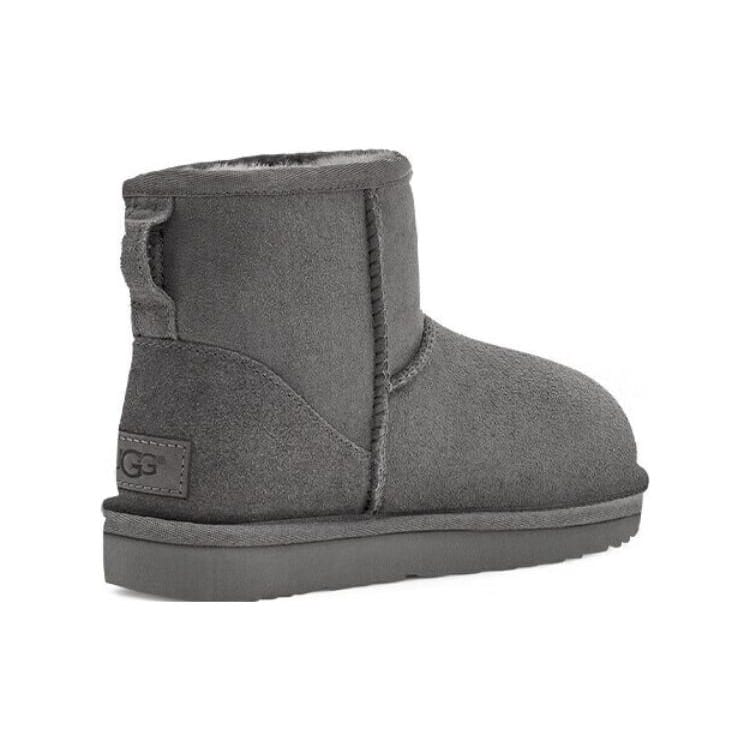 UGG W Classic Mini Ii Fleece Lined Gray Women's 1016222-GREY