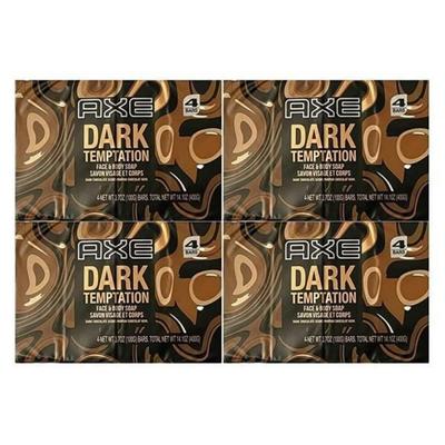 Ax Men's Soap Dark Temptation 100g - 4 Packs