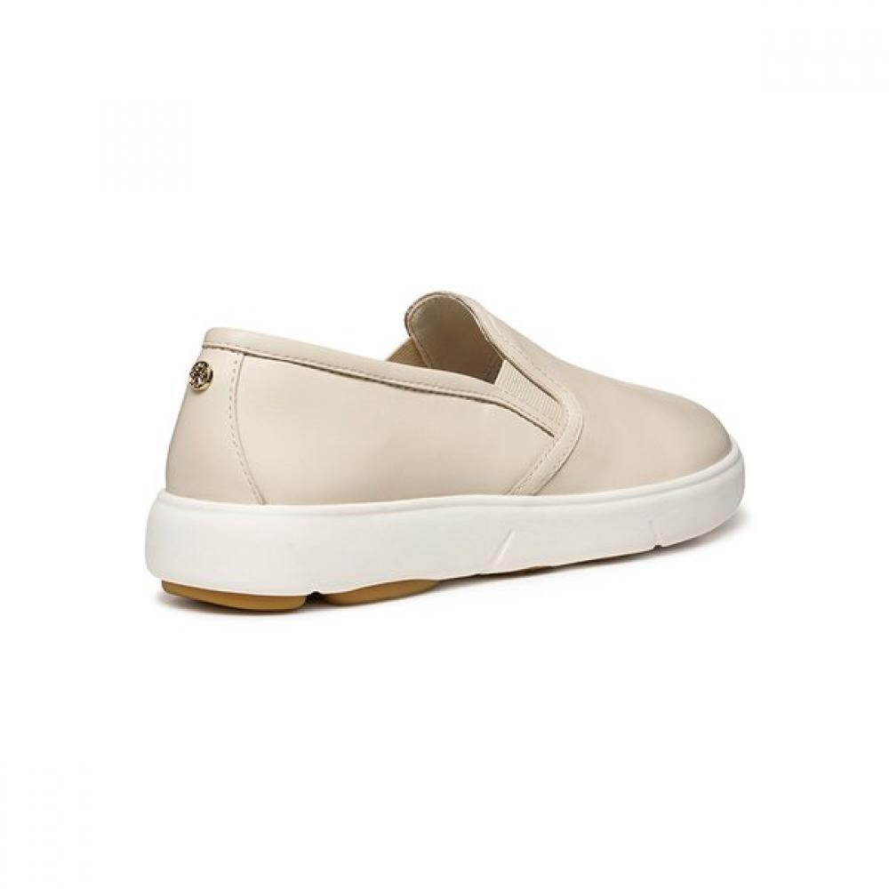 Geox Women S Comfort Daily Slip On White Nebula 2.0c