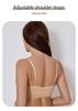 Drahtloses Push-up-Camisole-BH-Set für Damen: Nahtlose, gepolsterte, bequeme Nachtwäsche zum Schlafen, Schöner Rücken, Große Größen, Teenager
