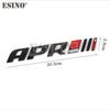 3D APR Logo Car Stickers Auto Badge Emblem Decal for APR Stage Logo For A4 A5 S4 S5 RS4 RS5 RS6 Q5 S5 Golf GTI R Scirocco R20