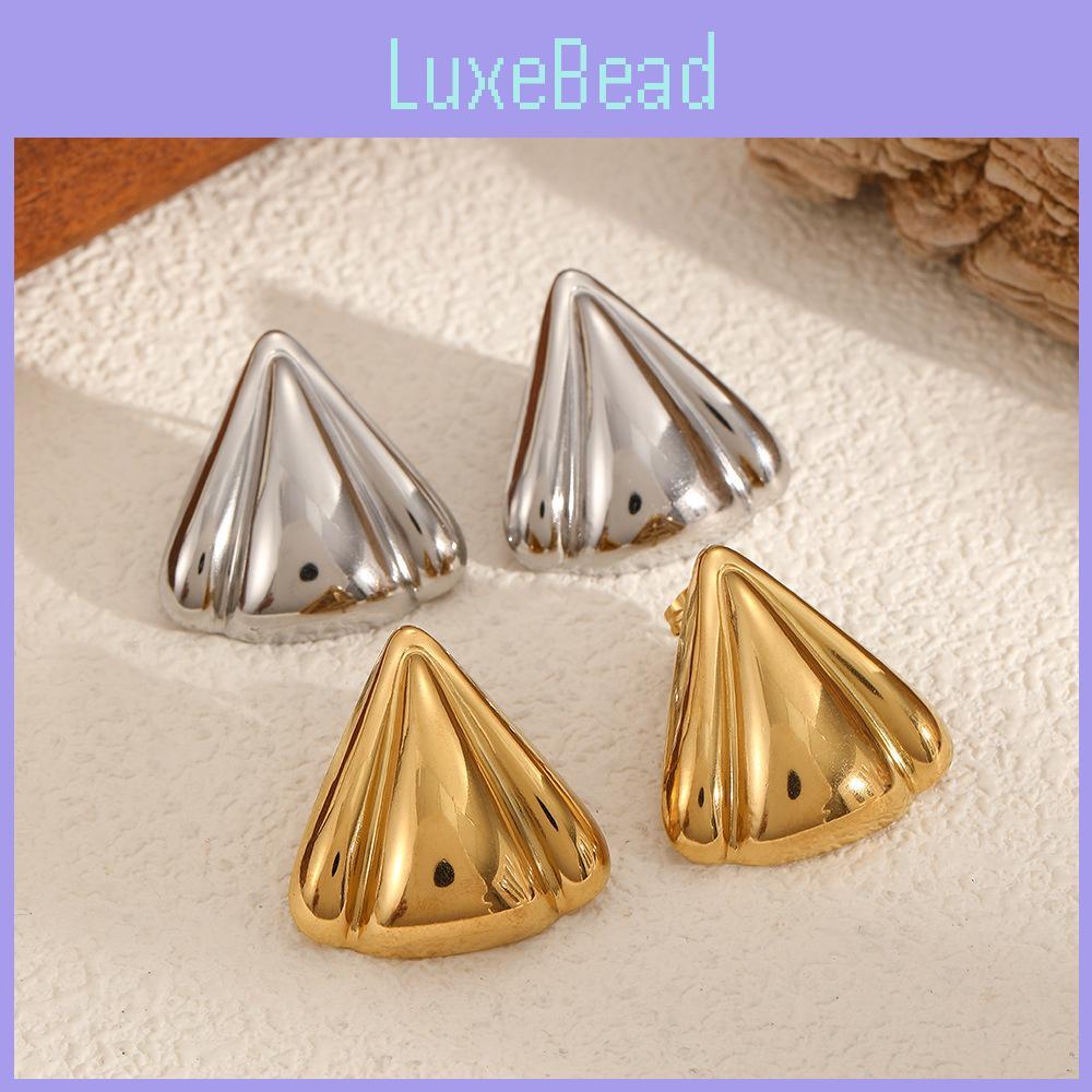 Geometric Stainless Steel Triangle Earrings For Women Fashion Jewelry