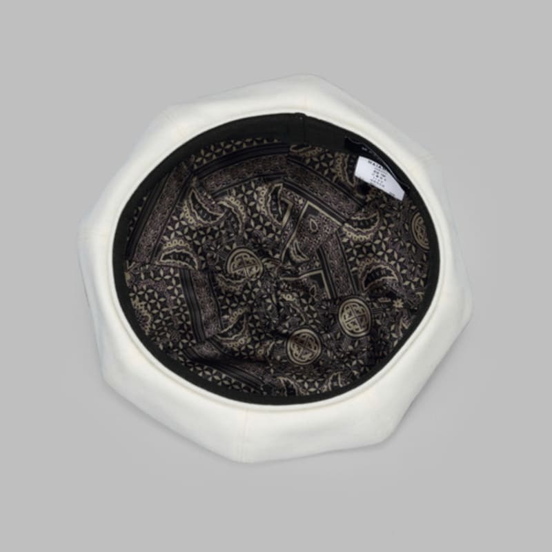 MAIA Wool Beret - Ivory