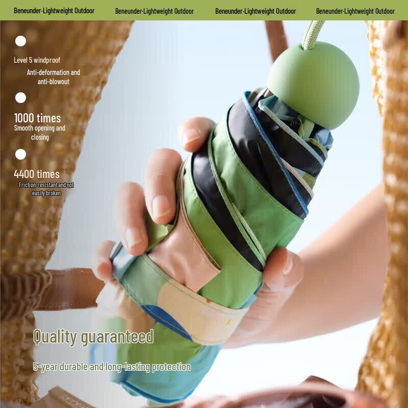 Beneunder Mini Five-Fold UV Protection Umbrella
