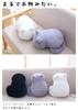 [Suitcase Company] GPT Cat Plush Toy, Fluffy Body Pillow, Cat Merchandise, Cute and Stylish Gift, Black