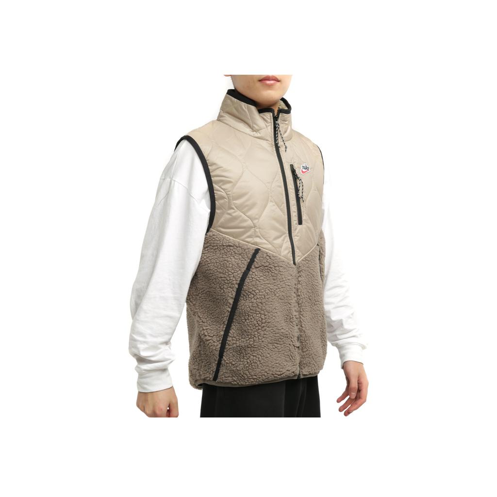 Nike Sportswear Heritage Fleece Collar Warm Vest Men Vests Mystic-Stone CU4451-342