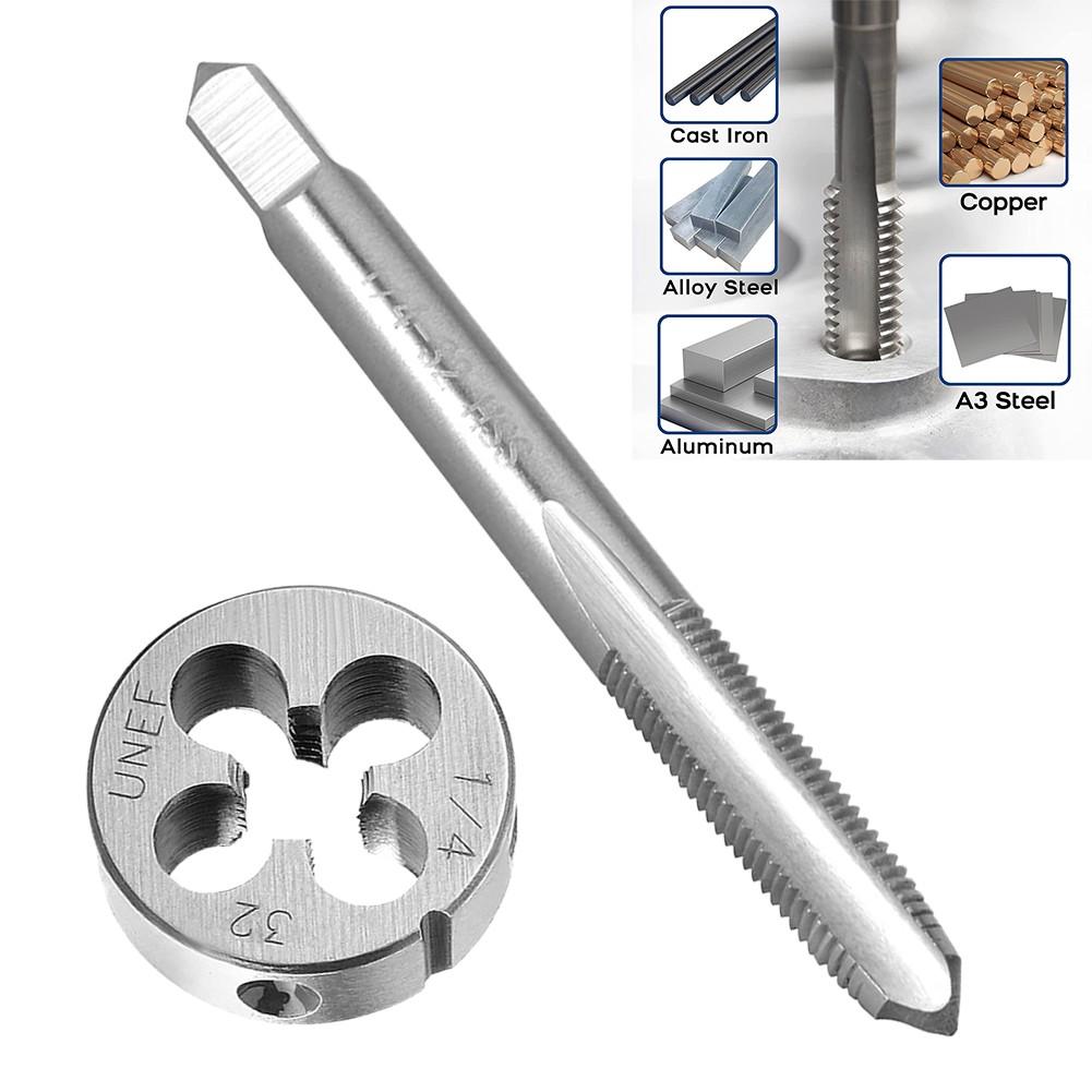 Die Tap Right Straight Flute Abrasive Steel Cast Iron