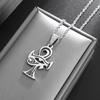 Stainless Steel Zeus Thunder Necklace Lightning Charm for Men and Women Hip Hop Trend Street Party Cool Jewelry Anniversary Gift