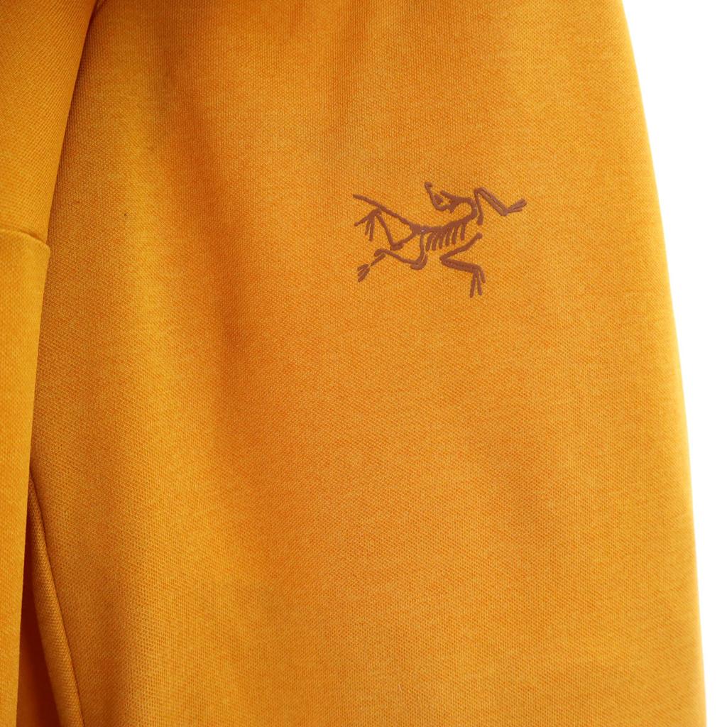 ARC'TERYX Long Sleeve Zip Hoodie XL Mustard Men's Used