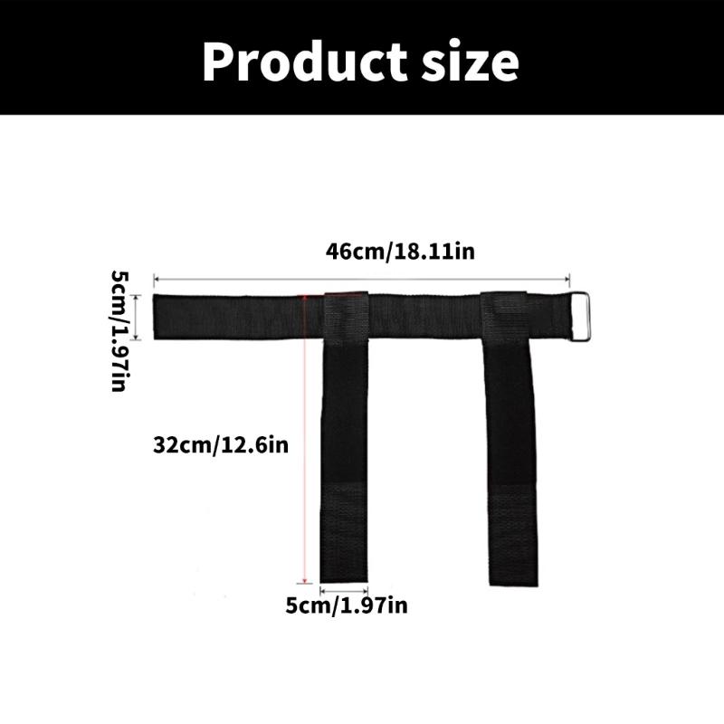 Adjustable Ankle Weights Strap Leg Muscle Strength Training Barbell Ankle Strap Tibialis Trainer Dumbbell Foot Strap