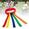 Catch Tail Game Belt Stretchable Colorful Interactive Tail Catching Training Equipment for Adults Kids Family